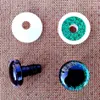 Poppenlichamen onderdelen 20 stcs Clear 3D glitter plastic safty eyes voor gehaakte speelgoed ambachten maken dier baby veilig oog 101214161820253035mm 230329