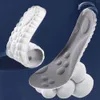 Pièces de chaussures Accessoires Semelles de sport en latex 4D Coussinets super doux à haute élasticité Coussin déodorant anti-douleur Soutien de la voûte plantaire Semelle intérieure du pied de course 230330