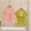 robe de princesse bouffie de petite fille