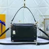 2023 Cruise Spring SS Side Trunk PM borse Nicolas Ghesquiere Petite Malle borsa a mano Monograms S-lock quadrato Tote Donna tracolla Borsa a tracolla M21460 M46358 M21741