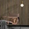 Papel de parede com textura relevada Papéis de parede de PVC Decoração de casa Vintage Wood 3D à prova d'água