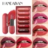 HANDAIYAN LIPSSTICK AUTHENTIC 6 SETS LIPSSTICK KVINNA VARNING FIKTURISERING LIP GLOSS Dålig vattentät naken Makeup