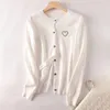 Pulls pour femmes Designer Pull Pull Broderie Imprimé Tricot Classique Automne Hiver Chaud Grand Cardigan Design Tricots Doux