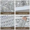 Chandeliers Light Rectangular Modern Crystal Chandelier Cystal Lamps Living Room Dining Creative Bar Lamp