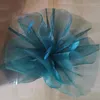 Copricapo Rosa/Lalic/Nero Crinolina Fascinator Vintage a tesa larga per donna Stile personalizzato Colore multiplo