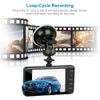 Voiture Dvr J16 Enregistreur vidéo de voiture DVR Vue arrière Double objectif 1080P 4 "Full HD Dash Caméra Cycle Enregistrement G-Sensor Dash Cam Enregistreurs Dashcam