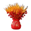 Vaser kinesisk väska form torkad blommor vas potten skrivbord bonsai prydnad för händelser