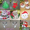 Décorations De Noël Noëls Pour Vêtements Iron Ones Broderie Applique Parches Bricolage Cadeaux Ensemble Autocollants Vêtements Drop Delivery Ho Dhi9B