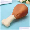 Hondenspeelgoed Chews Pet Chicken Legs Chew Puppy Sound Squeaker For Dogs Funny Toy Drop Delivery Home Garden Supplies Dhiqr