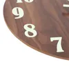 ウォールクロック12インチナイトライト機能木製時計ビンテージ素朴なカントリートスカーナスタイルキッチンオフィスホームサイレントノンチッキ