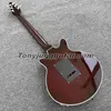 BM01 Brian May Podpis Wino Czerwone Gitara Elektryczna Czarny Pickguard Tremolo Bridge Whammy Bar, Koreański Chromowane Przetworniki, Darmowa Wysyłka