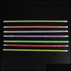 Autres fournitures de fête d'événement Glow Sticks Bracelets Colliers Rave Neon MTI Couleur Clignotant Light Stick Fiesta Concert Dance Prom Fest DH9B5