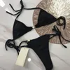 Nouveau Designer haut de gamme femmes maillots de bain maillot de bain luxe sexy PRD bikini plage romantique sexy strass classique G lettre à la mode