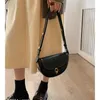 Akşam çantaları moda eyer kadınlar için küçük çapraz gövde trend lüks tasarımcı pu deri omuz çantası bayanlar çanta ve cüzdan