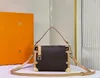 2023 Cruise Spring SS Side Trunk PM borse Nicolas Ghesquiere Petite Malle borsa a mano Monograms S-lock quadrato Tote Donna tracolla Borsa a tracolla M21460 M46358 M21741