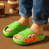 Pantoffel Cartoon-Kinderhausschuhe Offene Zehen rutschfeste Familienbadezimmerschuhe Babyhausschuhe Sommerschuhe mit weichen Sohlen Jungen 230329