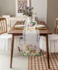 Ładownik stołowy wielkanocny królik jajko kaczka kwiatowy stół