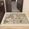 카펫 중국 스타일 카펫 입구 문 매트 매트 거실 방지 흡수 흡수 목욕 부엌 깔개 정문 도로 카펫을위한 환영 매트