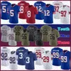 12 Darren Waller 26 Saquon Barkley Fotbollströja Custom Herr Dam Ungdom 5 Kayvon Thibodeaux Daniel Jones Sterling Shepard Leonard Williams Dexter Lawrence Taylor