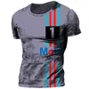 Camisetas para hombre Verano Vintage Casual Camiseta Suéter Ropa deportiva Jersey de gran tamaño Cuello redondo Shor 230330