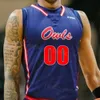 Basquete da faculdade 1 John Davis Jersey FAU OWLS Florida Atlantic 15 Alijah Martin 50 Vladislav Goldin 2 Nicholas Boyd 4 Bryan Greenlee 2023 Final Four NCAA