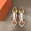 Modemerk mannen Deep Casuals schoenen trendy zachte bodem lopende sneaker Italië Italië klassieke low top elastische band lichtheid lederen ontwerper casual sportschoenen doos EU 38-45