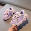 Athletic Outdoor Children Cute Sports Shoes Baby Girls Sneakers Kids Running Shoes Toddler Infant Footwear Kids Boys Outdoor Casual Shoes W0329