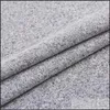 Blankets Sublimation Polyster Blanket 50X60Inch Blank Grey Jersey Sweater Fleece Diy Printing Sofa Bed Rug Drop Delivery Home Garden Dhh8T