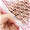 Laundry Bags 3 Size Clothes Washing Hine Bag Bra Aid Lingerie Mesh Net Wash Pouch Basket Drop Delivery Home Garden Housekee Organiza Dhe6L