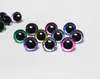 Doll Bodies Parts 20pcs 9MM to 35mm craft eyes Lovely glitter toy safety 3D ddoll pupil with washercolor optionQ10 230329