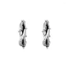 Boucles d'oreilles à tige Original S925 en argent Sterling épine Premium lumière luxe Cool Style hommes/femmes Hip Hop rue bijoux accessoires