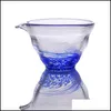 Te koppar Heatresistant Glass Teacup Japanese Kung Fu Drinkware 25 ml 35 ml 40 ml Creativ Cup Drop Delivery Home Garden Kök