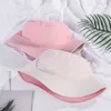 Wide Brim Hats Summer Unisex Bucket Hat Women Cotton Double-Sided Foldable Bucket Hat Hip Hop Hat Fashion Solid Color Panama Beh Sun Cap New P230327