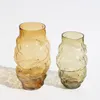 Vaser kreativa enkelt moln oregelbunden blåser primär färg handgjorda glas vas mjuk dekoration display design
