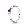 925 Silver Women Fit Pandora Ring Original Heart Crown Fashion Rings Rose Gold Ring With Sparkling Heart Sea Crystal