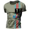 Camisetas para hombre Verano Vintage Casual Camiseta Suéter Ropa deportiva Jersey de gran tamaño Cuello redondo Shor 230330