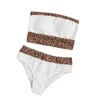 Women's Swimwear 2023 Plus Size Bandeau Push Up Bikini Set Women Micro Swimsuit Female Bandage Biquini Beach Sexy Leopard Print S-L