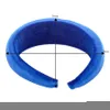 Headbands Haimeikang Padded For Women Wide Velvet Bezel Hair Band Hoop Girls Sponge Thick Solid Color Accessories 230330