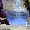 Wallpapers waterval muur muurschildering voor woonkamer slaapkamer behang landschap papel 3d po de parede aangepaste maat