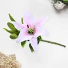 Decoratieve bloemen Creative High Reduction Fake Lily Flower False Anti-Break Rod Decoration