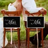 Andere evenementenfeestjes Rustieke bruiloft HOUTEN Blackboard Mr Mrs Bridal Shower Decoration P OBOETH Birthday Diy Home Decor Sign Pressure Board