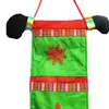 ديكورات عيد الميلاد الإبداعية سانتا كلوز/ ثلج الحلوى كيس حقيبة اليدين حقيبة المنزل هدية ديكور