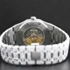 Zegarek na rękę Hip Hop Blingbling Watch Round Cut All Diake Dostosuj ręcznie robione mrożone zegarki dla męskiej Cz Diamond zegarek