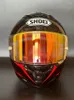 Motorcycle Helmets Full Face Helmet SHOEI X-14 X-SPIRIT Special X-Fourteen Edition Sports Racing Black-red H2