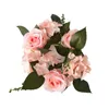 Fleurs décoratives Fleur Artificielle Belle Fabrication Simulation Rose Mariage Chandelier Imitation
