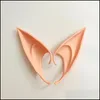 Other Festive Party Supplies Halloween Cosplay Ear Mysterious Elf Ears Fairy Accessores Latex Soft Prosthetic False Props Drop Del Dh9Jq