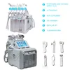 6 en 1 eau oxygène hydrafacial Dermabrasion machine soins de la peau nettoyage en profondeur exfoliant Hydro Dermabrasion Jet Peel équipement de beauté