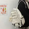 Sac à dos homme et femme sac d'école étudiant toile sac à main haute capacité boucle fermeture éclair femmes