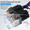 Lighting System Other Car Headlight Relay Wiring Harness 2 Bulb Fixed Dark Light Brightener Waterproof Kit AccessoriesOther