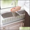 Other Kitchen Dining Bar Sink Suction Cup Type Water Baffle Splash Guard Oilproof Splasroof Kitchen Bathroom Drop Delivery Home Ga Dhahu